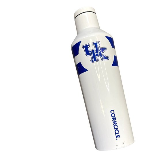 Corkcicle UK University of‎ Kentucky Wildcats Gym Stripe 16 oz Insulated Canteen - Picture 1 of 9